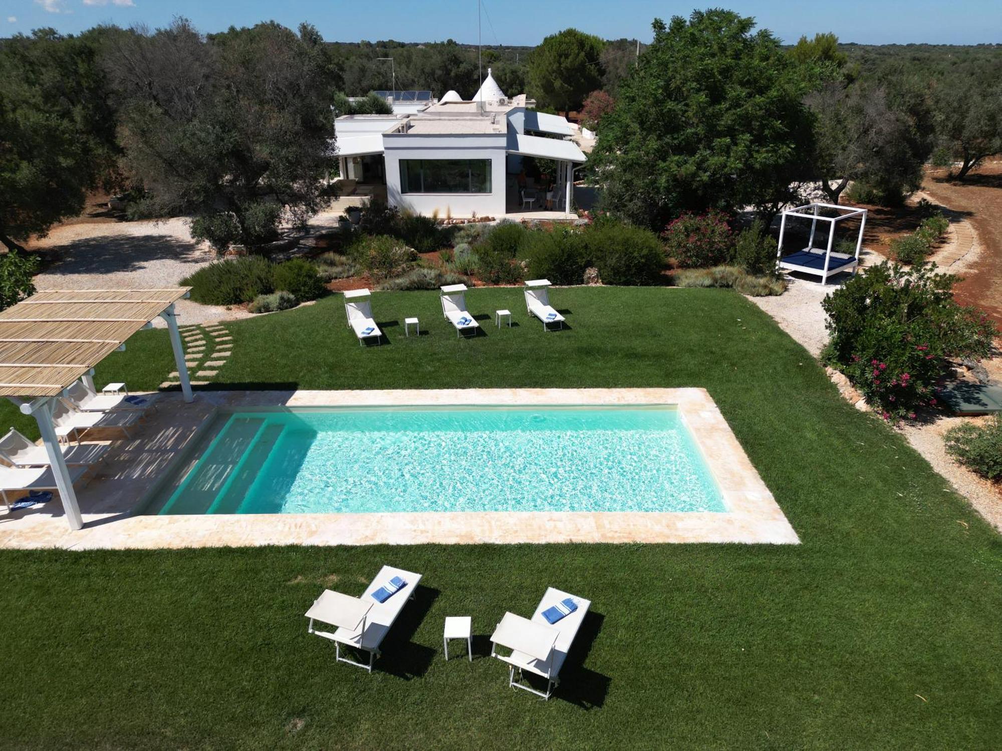 Villa De Luxe Avec Piscine - Trullo Ulivi Al Sole Francavilla Fontana Esterno foto